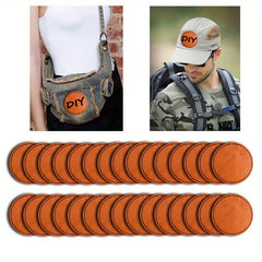 30 Leather Patches Repair Crafts - Iron On