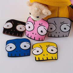 5pcs Angry Face Iron On Patches Sew On Embroidered Applique Repair Patch DIY
