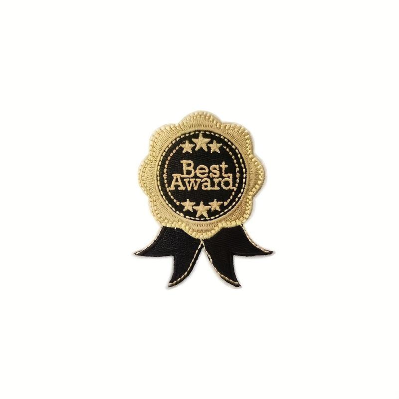 8pcs Graduation Iron On Sew On Patches Embroidered Applique DIY Crafts