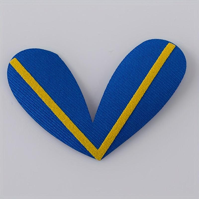 4pcs Iron On Patches Sew On Embroidered Applique Repair Patch DIY Crafts