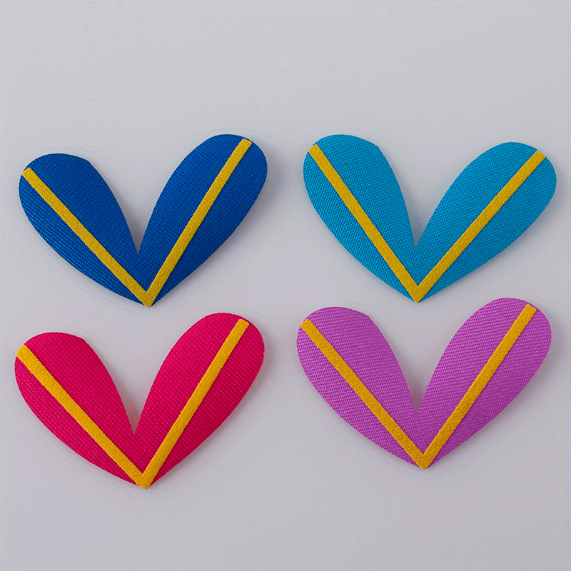 4pcs Iron On Patches Sew On Embroidered Applique Repair Patch DIY Crafts