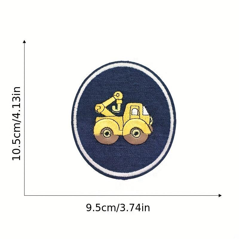 9pcs Jeans Embroidered Patches For Men Sew On Repair Patch DIY Crafts