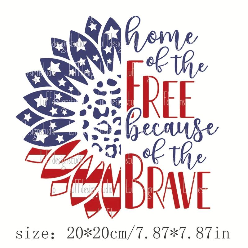 National Flag Style Iron On Patches for Clothes, Hats, Jackets