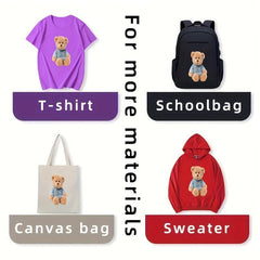 Heat Transfer Pattern for Men's Clothing DIY Patch