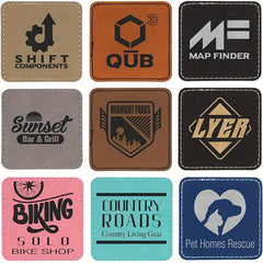 60pcs Blank Leather Patches Adhesive Trucker Hat Iron On Repair Patch DIY Crafts