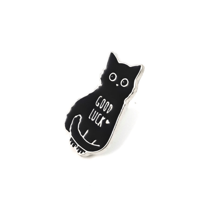 Good Luck Cat Brooch