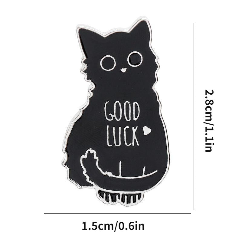 Good Luck Cat Brooch