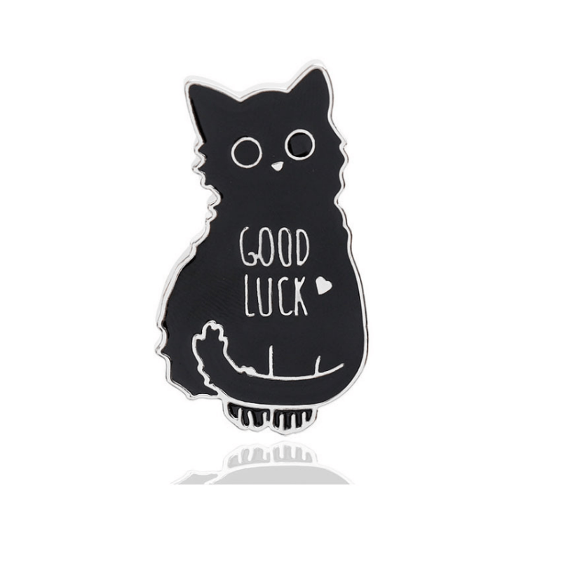 Good Luck Cat Brooch