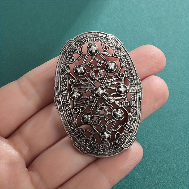 Men's Viking Amulet Fibula Brooch Jewelry
