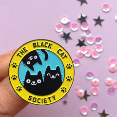 Cartoon Cat Alloy Brooch