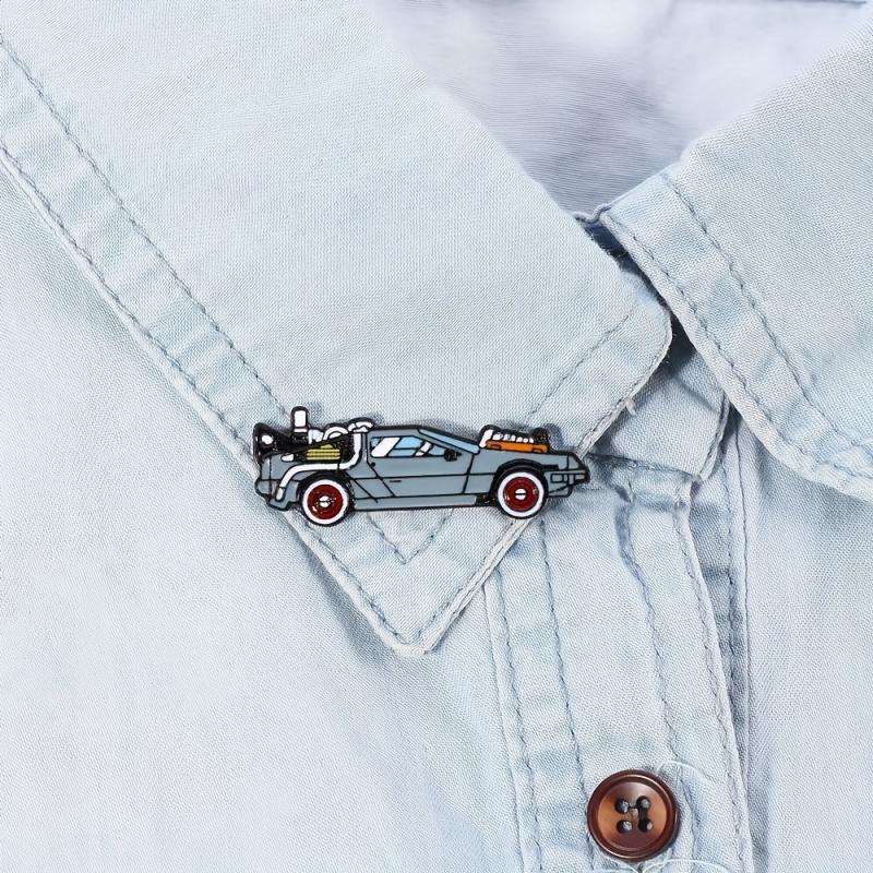 Mini Car Model Brooch Pin