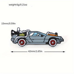 Mini Car Model Brooch Pin