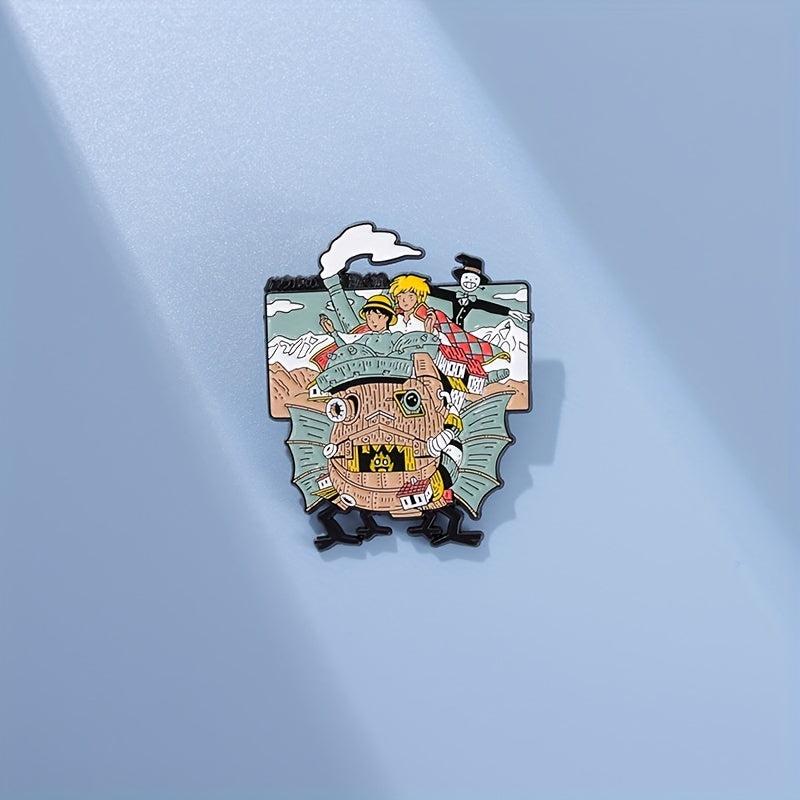 Cartoon Movie Enamel Pins Brooches Badge Jewelry Gift