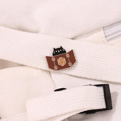 Alloy Cat Brooch Pin Cute Kitten Jewelry