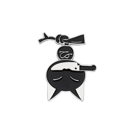 Mens Punk Cats Enamel Pins Brooches Lapel Badges Pin Jewelry
