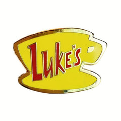 Luke's Brooch Enamel Metal Badges Lapel Pin Jackets Jeans Accessories