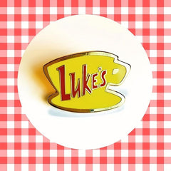 Luke's Brooch Enamel Metal Badges Lapel Pin Jackets Jeans Accessories