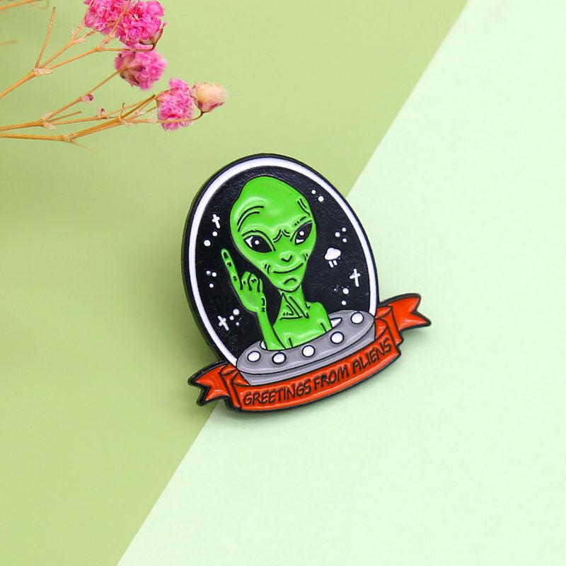 Alien Crew Pin Enamel Pins Gift For Friends