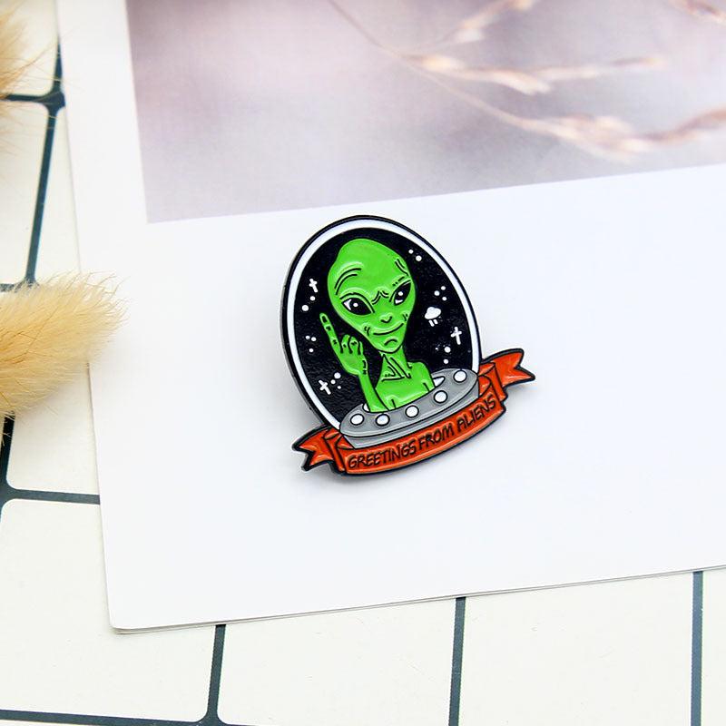 Alien Crew Pin Enamel Pins Gift For Friends