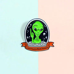 Alien Crew Pin Enamel Pins Gift For Friends