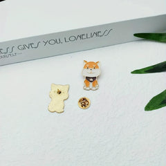 Dog Metal Pin Badge - Gift For Dog Lover