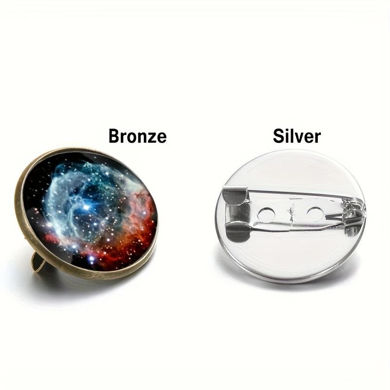 Starry Sky Brooch Pins Small Gift For Relatives And Friends