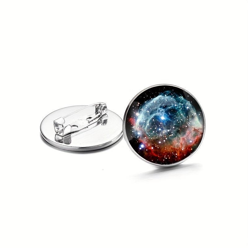 Starry Sky Brooch Pins Small Gift For Relatives And Friends