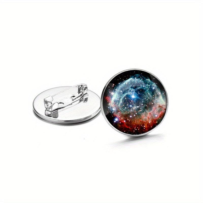 Starry Sky Brooch Pins Small Gift For Relatives And Friends