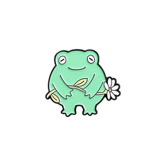 Cute Frog Car Brooch for Accessories