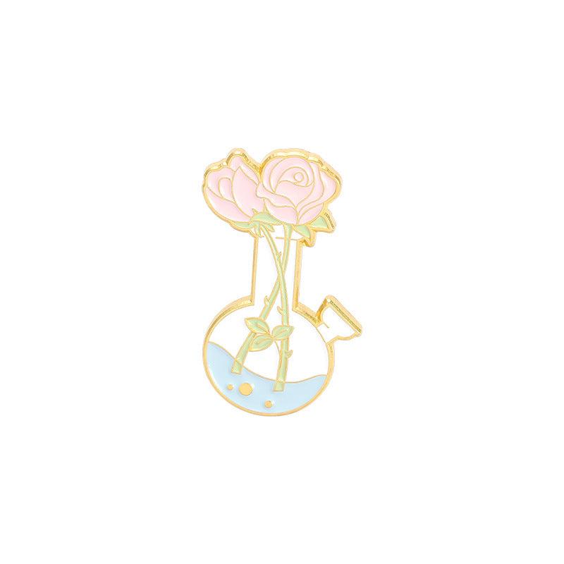 Men's Mini Vase Beaker Brooch - Unique Gift