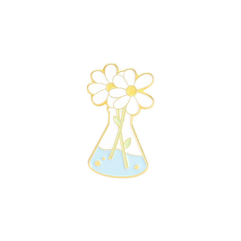 Men's Mini Vase Beaker Brooch - Unique Gift