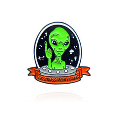 Creative Alien Series Alloy Brooch