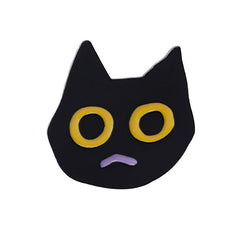 Small Cat Brooch - Aluminum Alloy