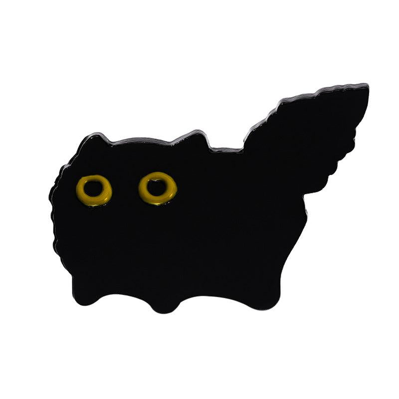 Small Cat Brooch - Aluminum Alloy