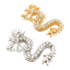 Dragon Brooch Enamel Pin Badge for Men Suit Lapel Backpack Jewelry