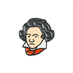 Cartoon Famous People Brooch Metal Badge Accessories for Men