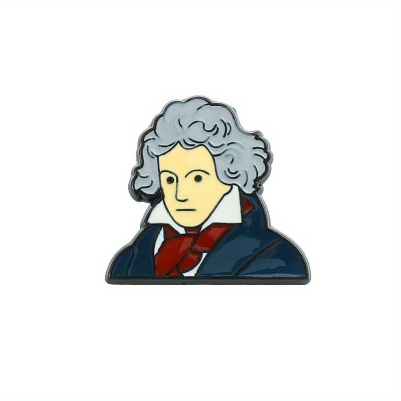 Cartoon Famous People Brooch Metal Badge Accessories for Men