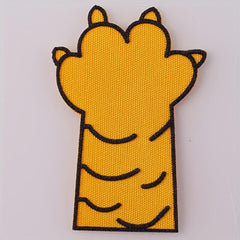 3pcs Dog Paw Cloth Stickers Iron On Sew On Embroidered Applique Patch DIY