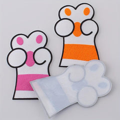 3pcs Dog Paw Patch Children's Clothing Iron On Embroidered Applique