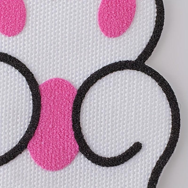3pcs Dog Paw Patch Children's Clothing Iron On Embroidered Applique
