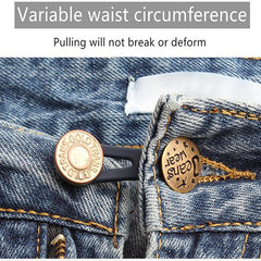 4pcs Elastic Waist Extenders For Pants Jeans Trousers