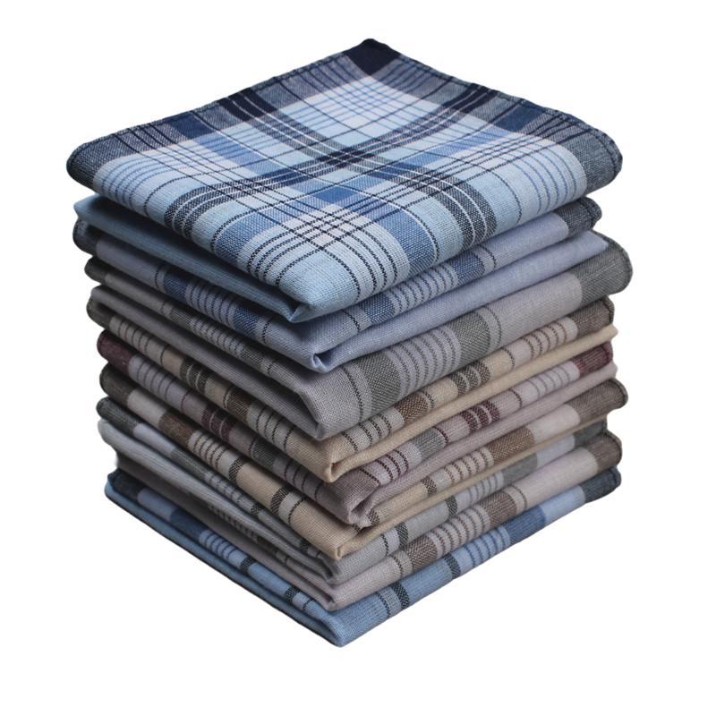 9pcs Retro Man's Handkerchief 37