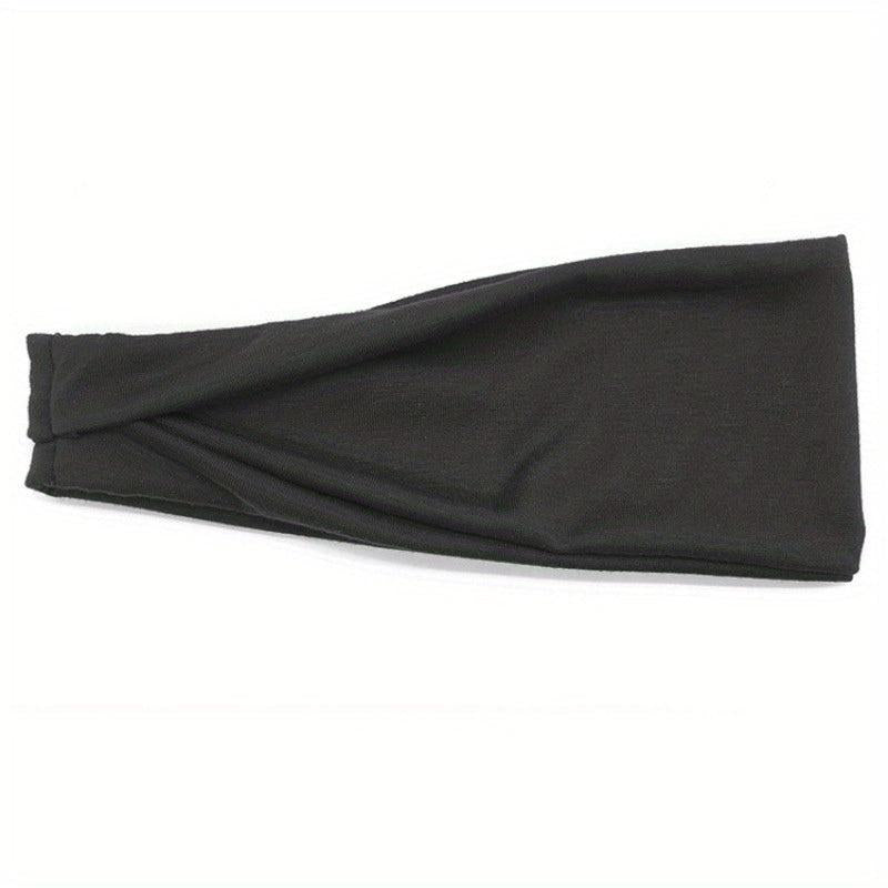 Running Fitness Headband Sports Yoga Sweat Band Headscarf Solid