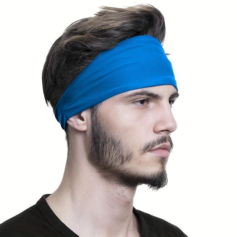 Running Fitness Headband Sports Yoga Sweat Band Headscarf Solid