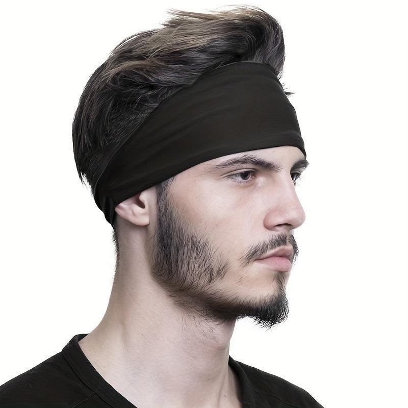Running Fitness Headband Sports Yoga Sweat Band Headscarf Solid