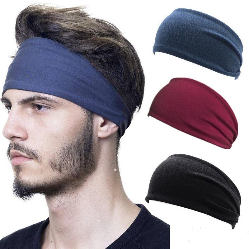 Running Fitness Headband Sports Yoga Sweat Band Headscarf Solid