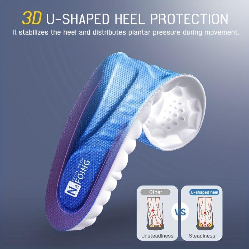 Soft Insoles with Arch Support for Men Women Running Military Training