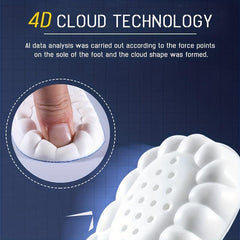 Soft Insoles with Arch Support for Men Women Running Military Training