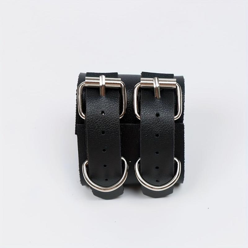 Punk Gothic Leather Wristband PU