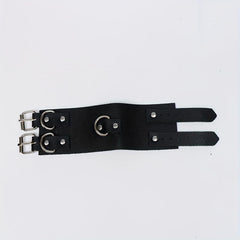 Punk Gothic Leather Wristband PU